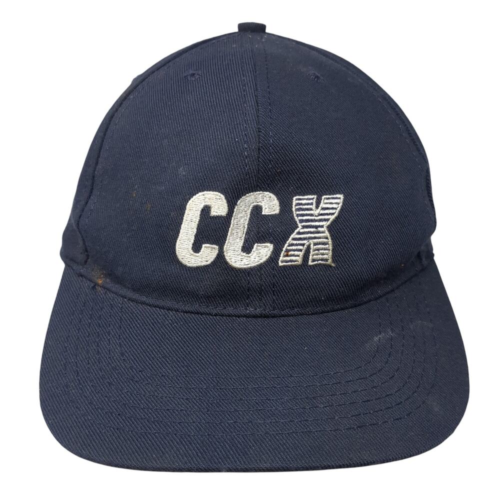 CCX Baseball Cap Blue One Size Adjustable Embroidered 6 Panel America